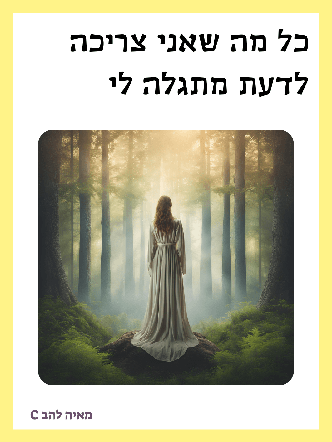 קלף העוגן - מאיה להב